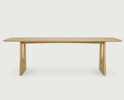 Geometric Matbord | Ek | 250 cm