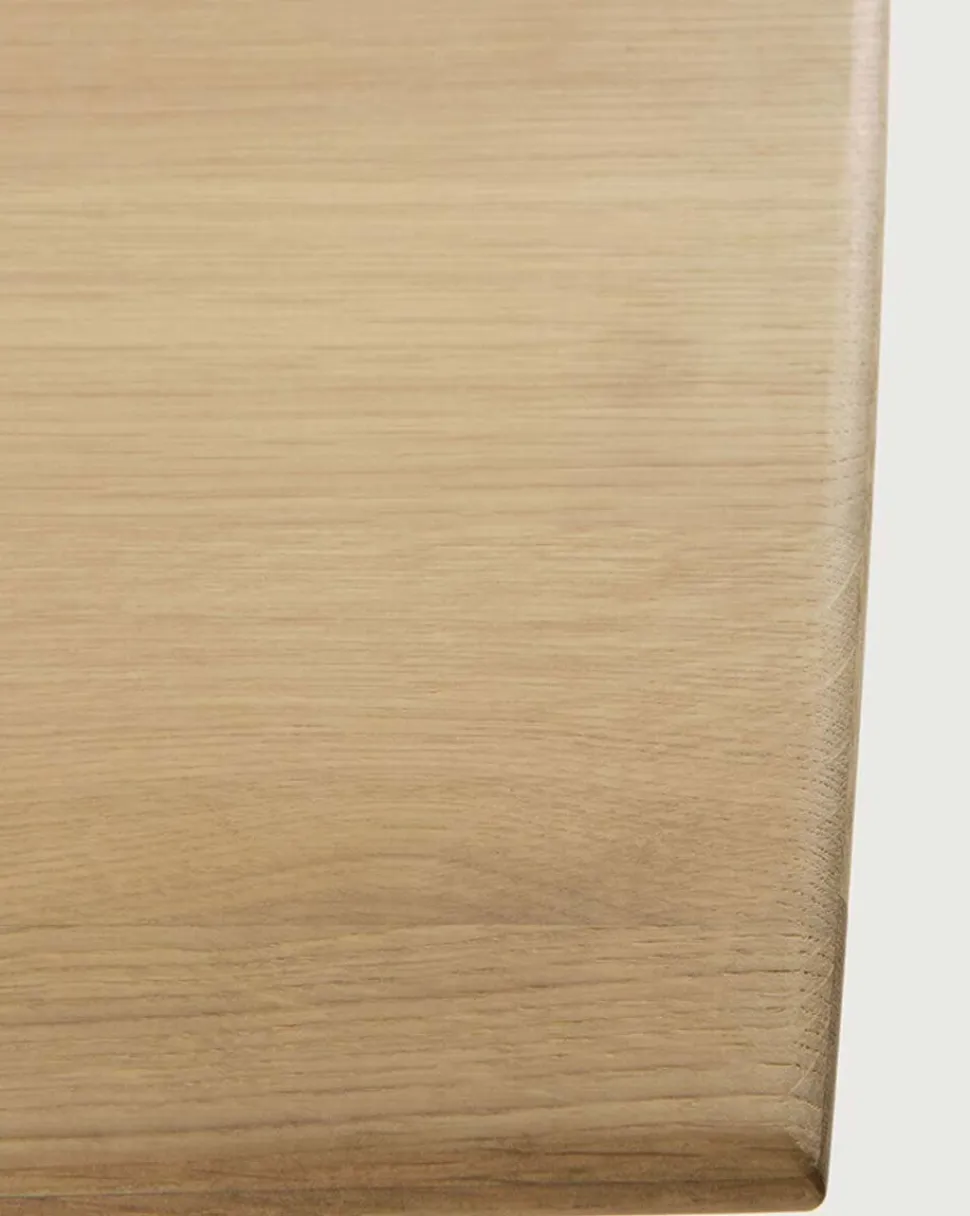 Geometric Matbord | Ek | 220 cm