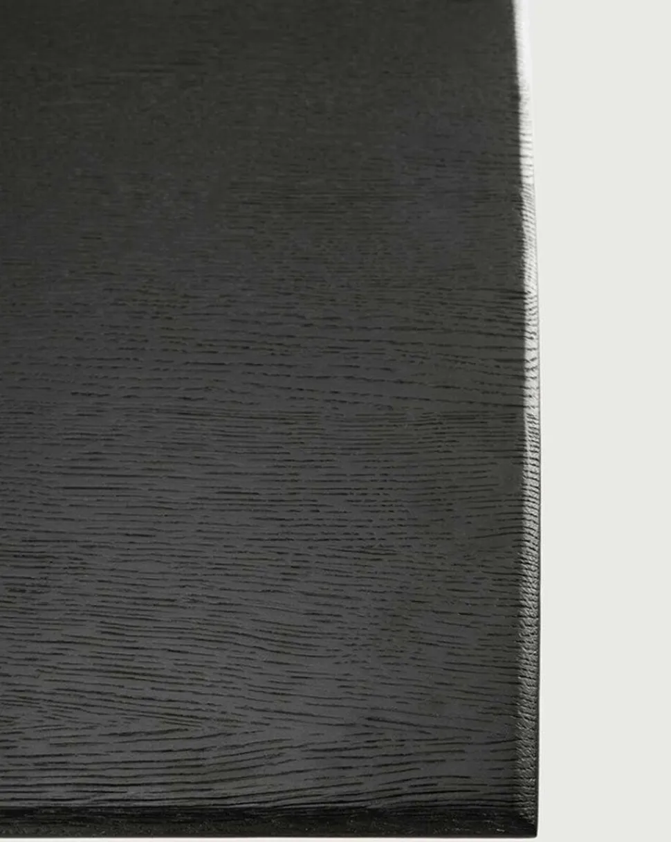 Geometric Matbord | Svart Ek | 220 cm