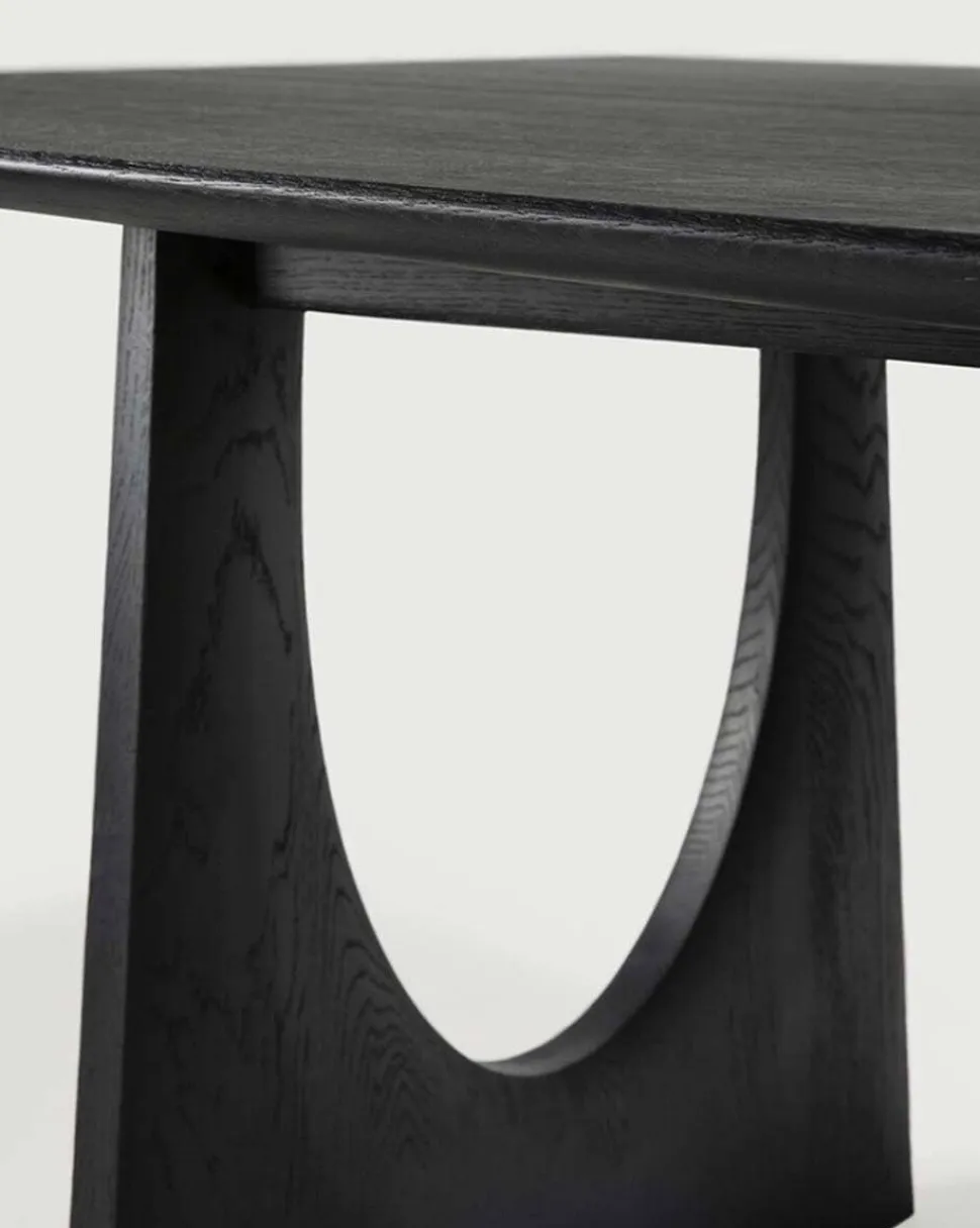 Geometric Matbord | Svart Ek | 250 cm