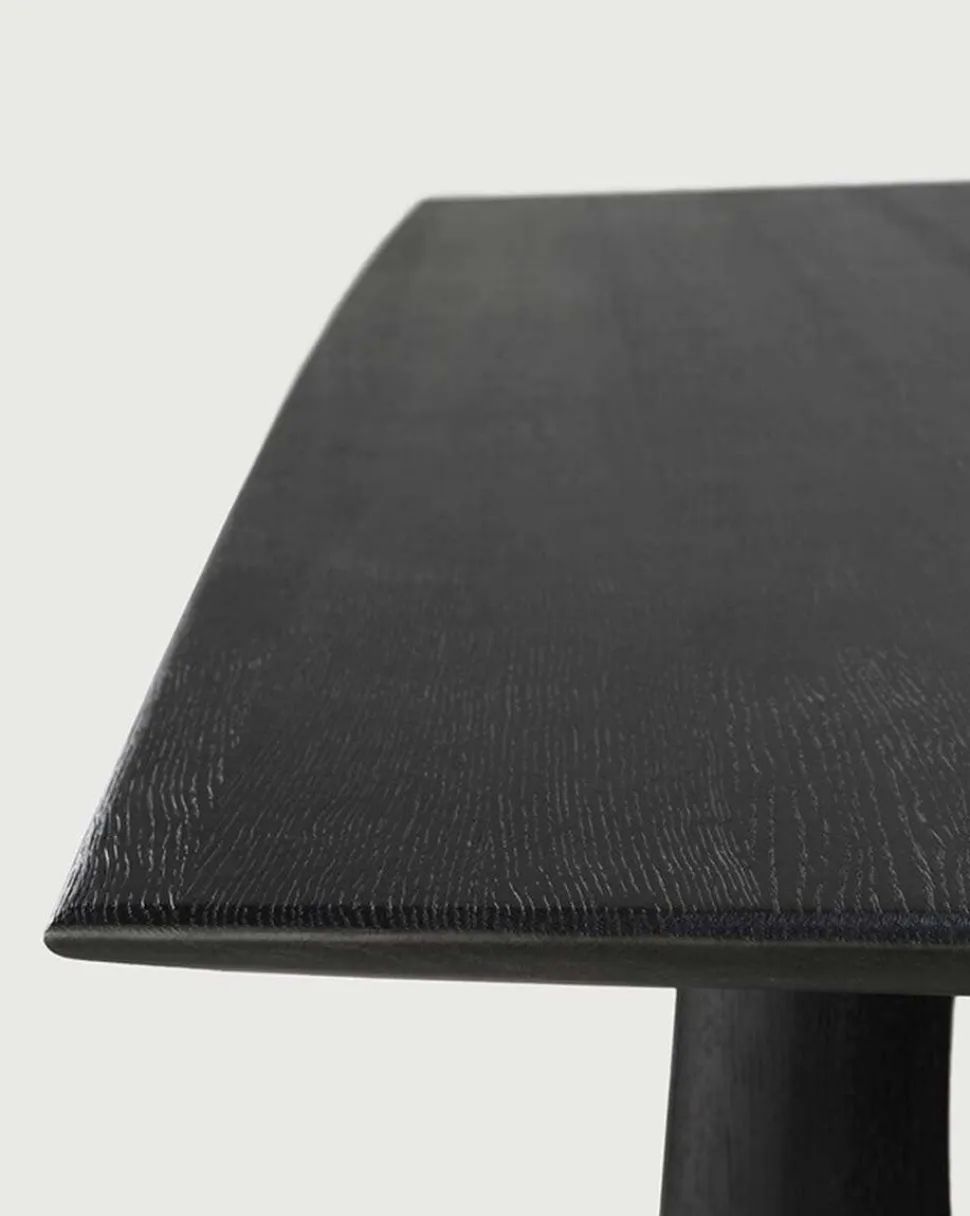 Geometric Matbord | Svart Ek | 250 cm