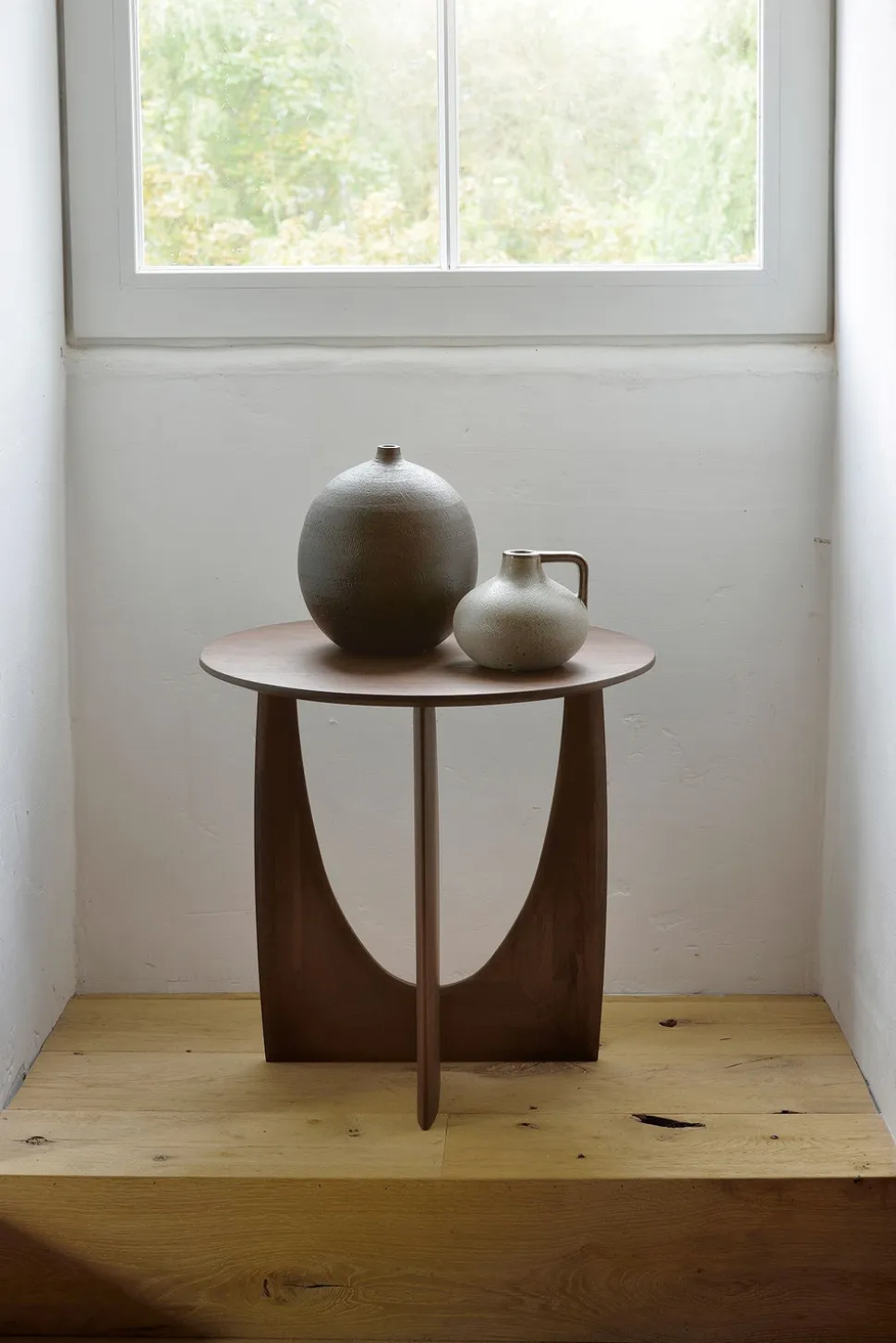 Geometric Sidobord | Teak