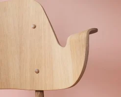 Gesture stol Svart björk