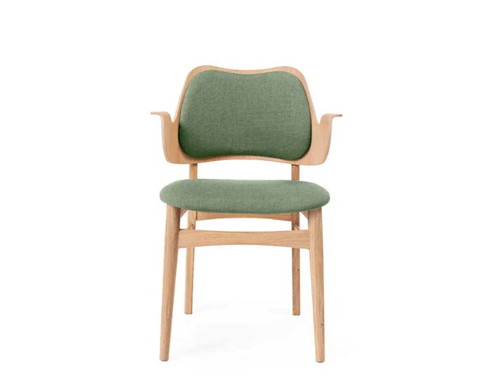 Gesture stol Vitoljad BS Sage Green m rygg