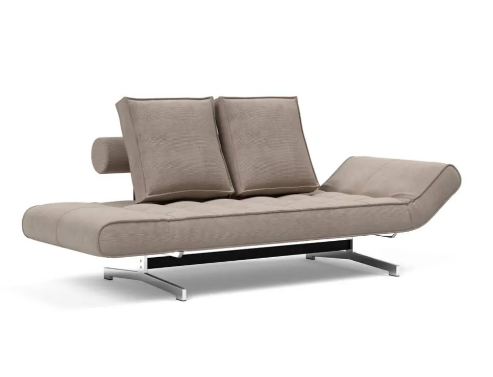 Ghia Bäddsoffa | Krom