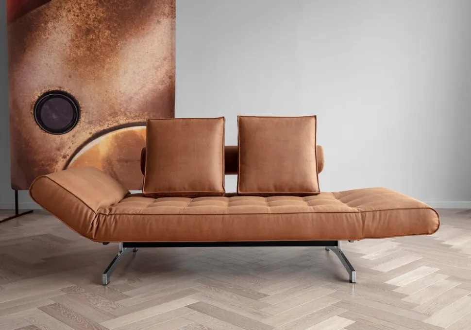 Ghia Bäddsoffa | Krom