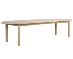 Gifford Matbord 220x105 | Vitpigmenterad Ek