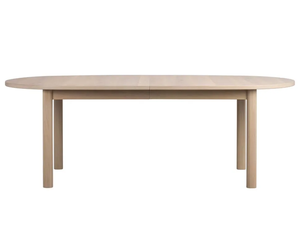Gifford Matbord 220x105 | Vitpigmenterad Ek