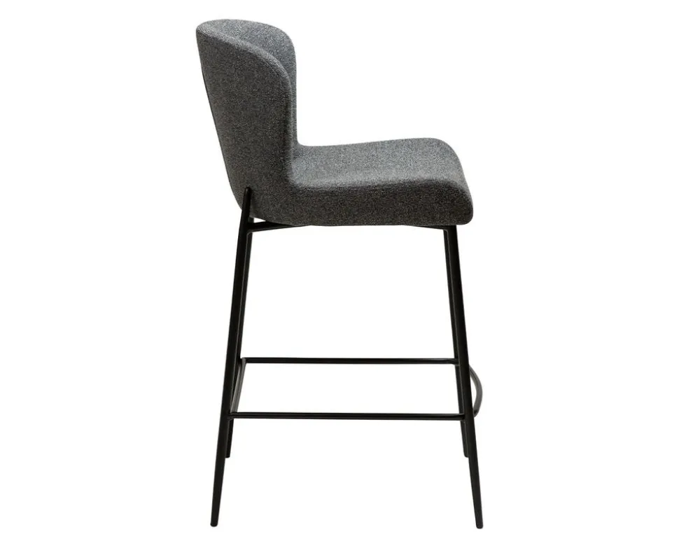 Glam Barstol SH67 | Tyg Pebble Grå Bouclé
