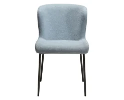 Glam Stol | Blue Fog Bouclé