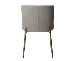 Glam Stol | Pebble Earth Bouclé/Antique Brass
