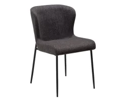 Glam Stol | Raven Svart Bouclé