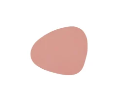 Glasunderlägg Curve | Rose/Light Grey | Dubbelsidig