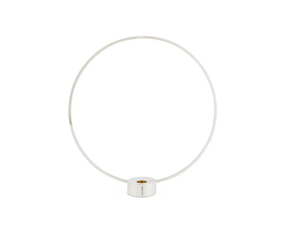 Gloria Ljusstake | Nickel | Liten