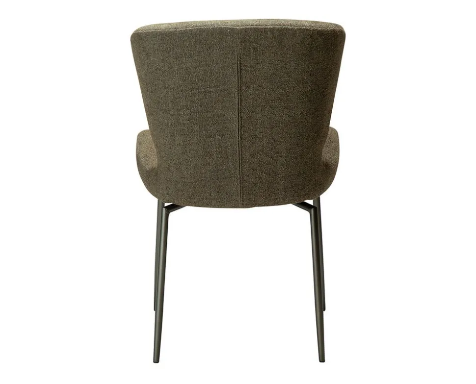 Glory Snurrstol | Dark Olive Bouclé | Antik Tenn