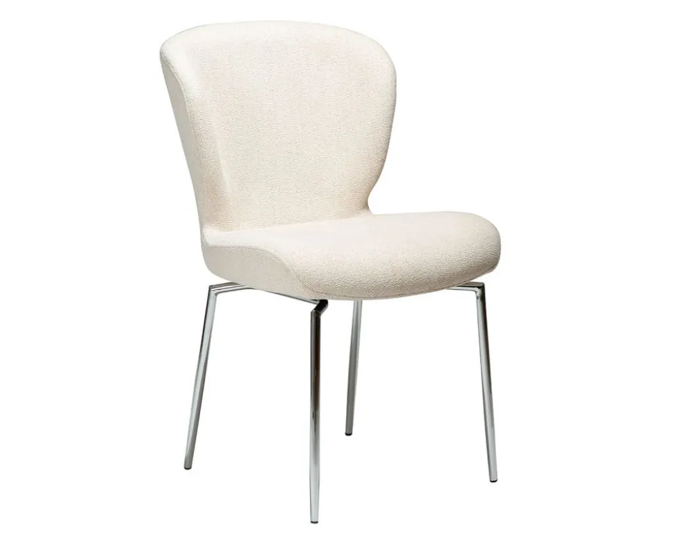 Glory Snurrstol | Simply Beige Bouclé | Krom