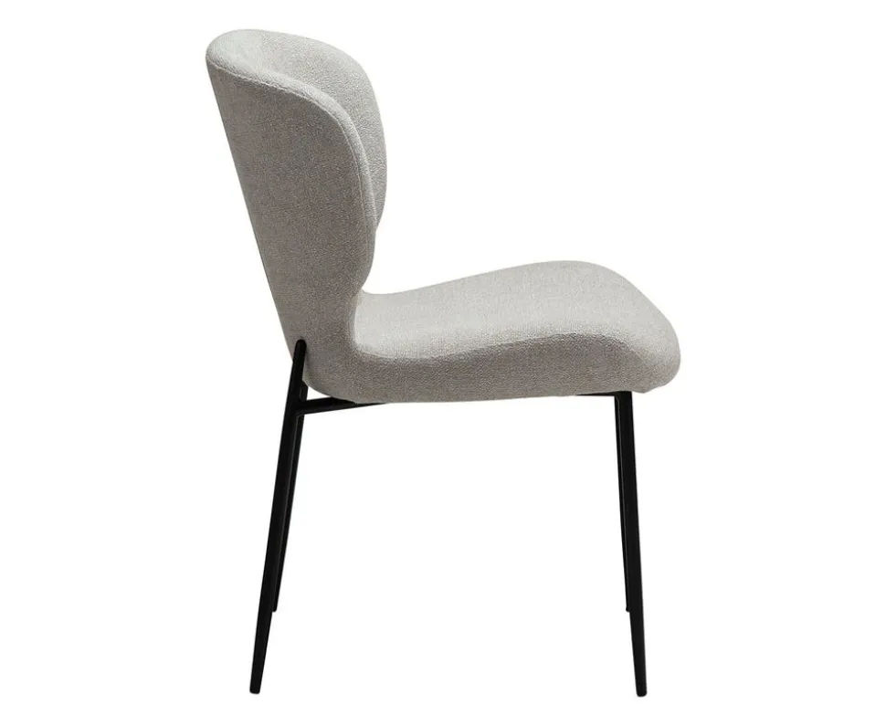 Glory Stol | Cashmere Bouclé | Svart