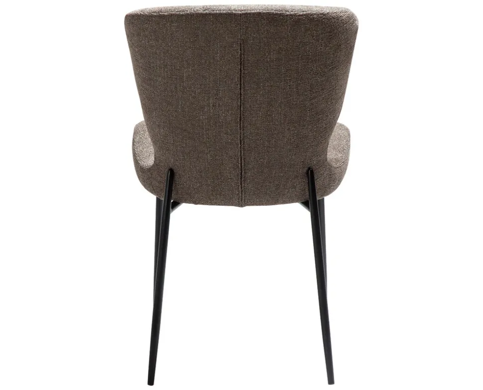 Glory Stol | Major Brown Bouclé | Svart