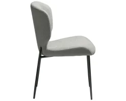 Glory Stol | Pebble Earth Bouclé | Svart