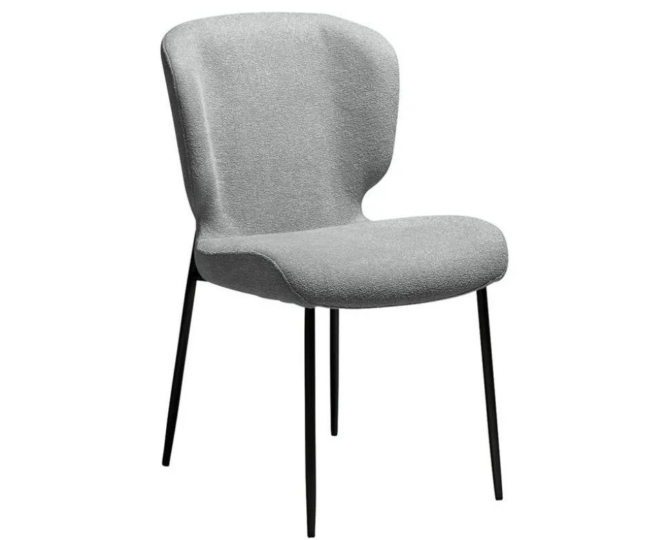 Glory Stol | Pebble Earth Bouclé | Svart
