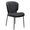 Glory Stol | Raven Black Bouclé | Svart