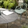 Glossy Bord Outdoor | 192x118, Svart skiva, svarta ben