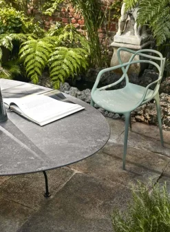 Glossy Bord Outdoor | 192x118, Svart skiva, svarta ben