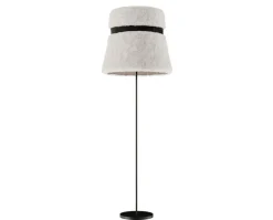 Glowing Ice Golvlampa | 50 cm | Black leather