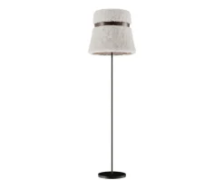 Glowing Ice Golvlampa | 40 cm | Chocolate leather