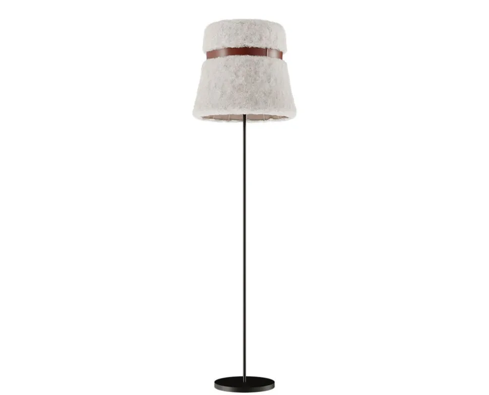Glowing Ice Golvlampa | 40 cm | Montana leather