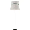 Glowing Ice Golvlampa | 50 cm | Ocean Blue leather