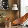 Glowing Ice Golvlampa | 50 cm | Polo leather