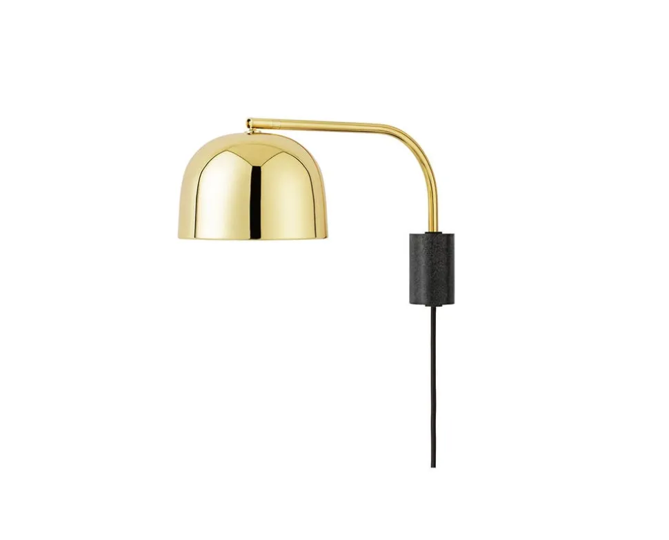 Grant Vägglampa 43 | Mässing
