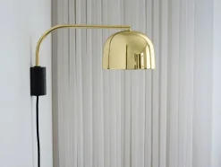 Grant Vägglampa 43 | Mässing
