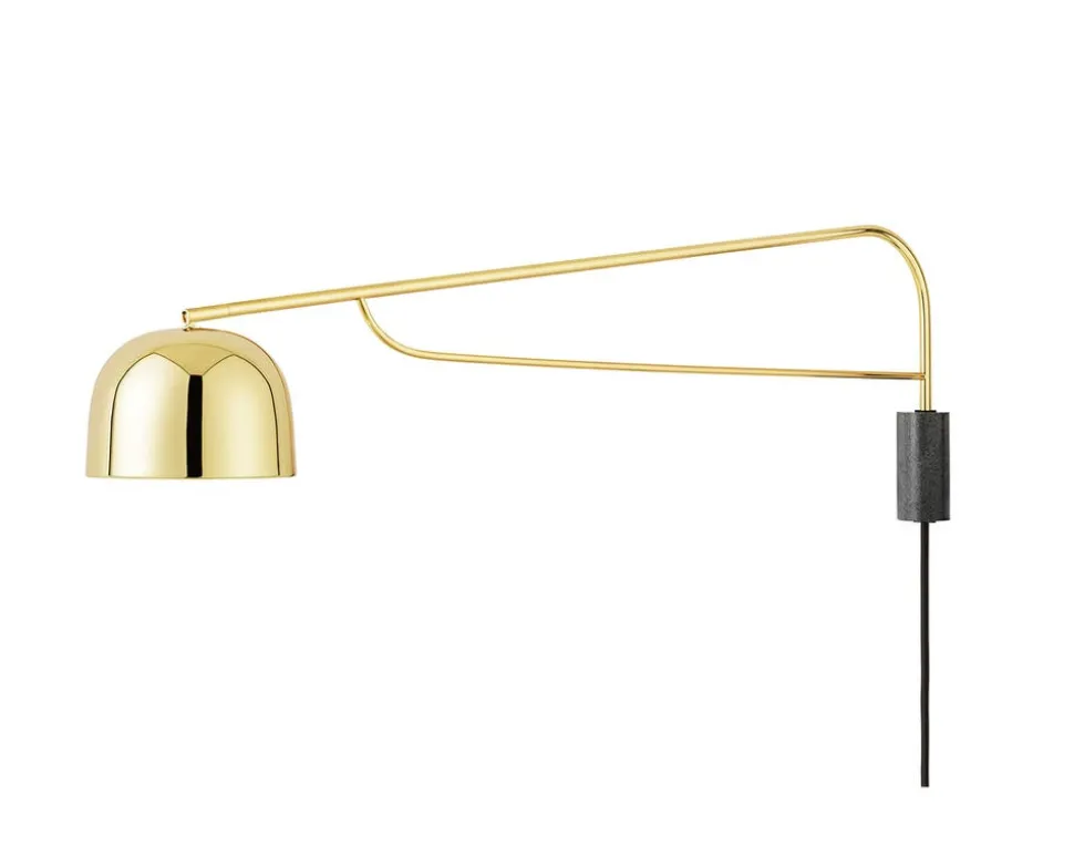Grant Vägglampa 111 | Mässing