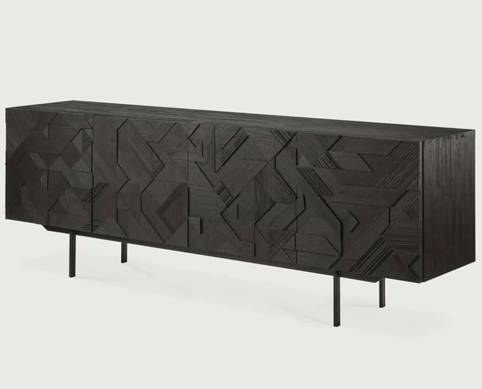 Graphic Sideboard | 4 dörrar | 224 cm
