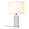 Gravity Bordslampa Large | Vit Marmor, Vit