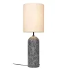 Gravity Golvlampa XL Hög | Grå Marmor, Canvas