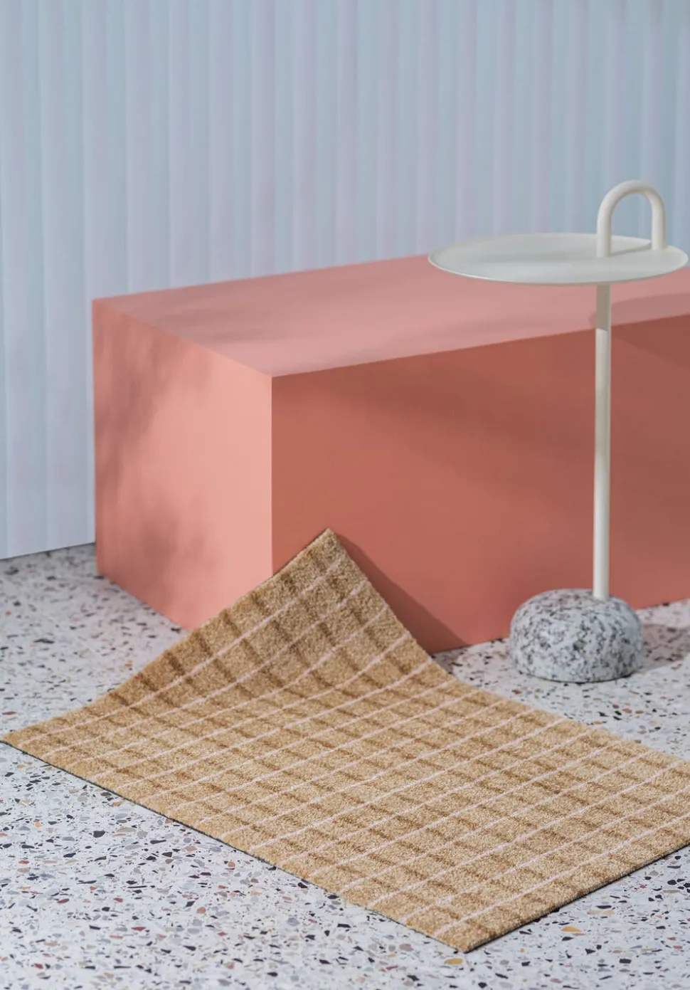 Grid Dörrmatta | Chocolate Strawberry 60x85