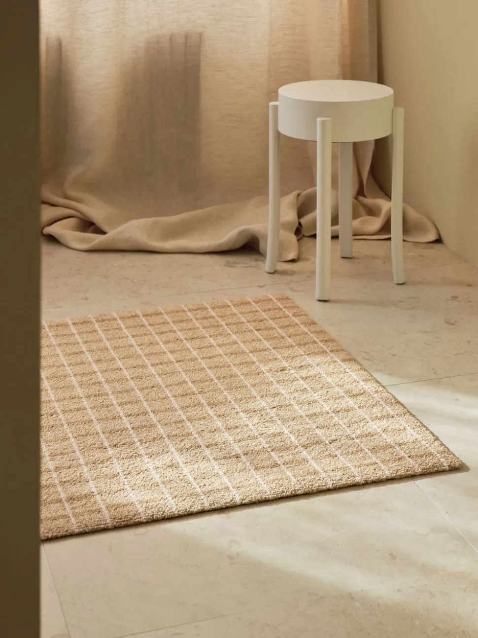 Grid Dörrmatta | Chocolate Strawberry 85x115