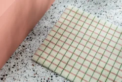 Grid Dörrmatta | Chocolate Strawberry 85x115