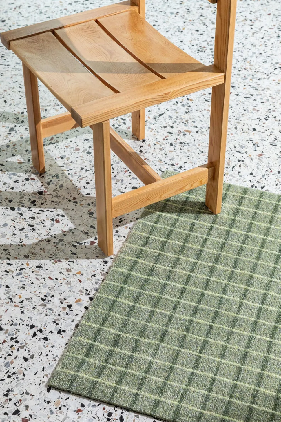 Grid Dörrmatta | Lime Candycane 60x85
