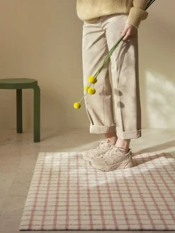 Grid Dörrmatta | Matcha Lemon 85x115