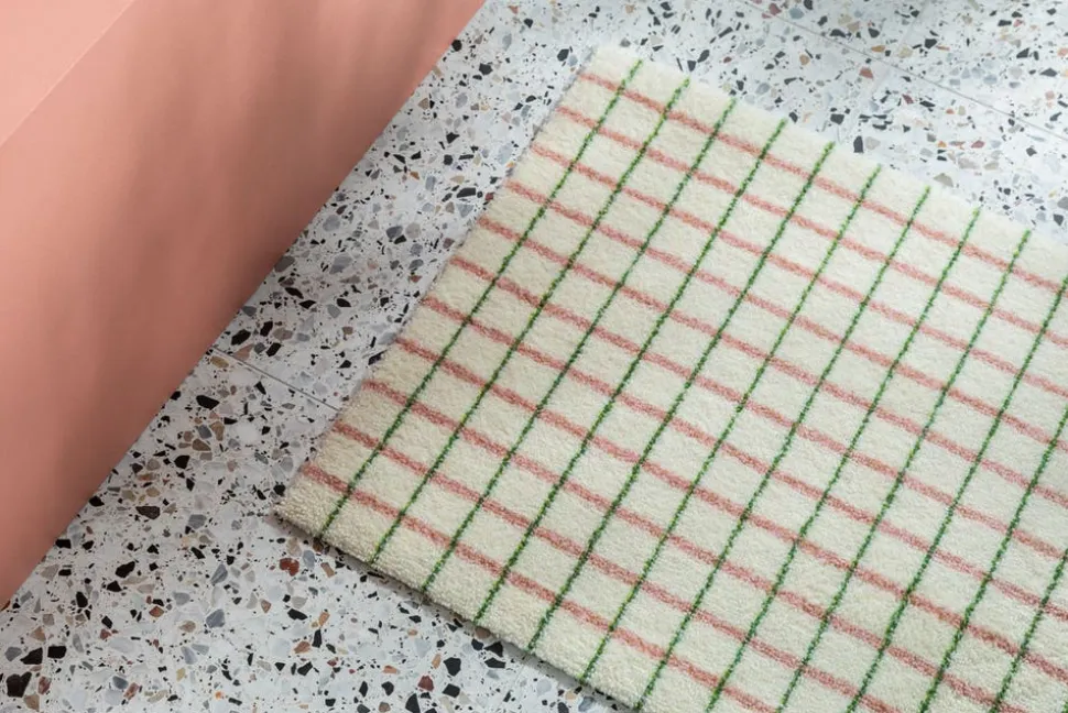 Grid Dörrmatta | Matcha Lemon 85x115