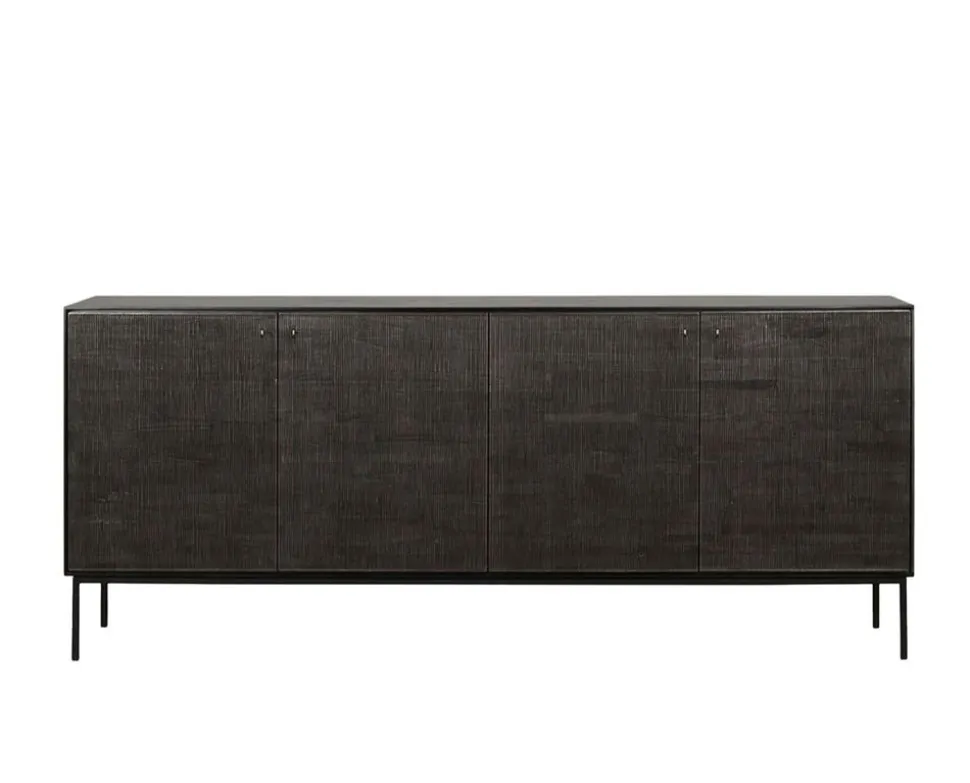 Grooves Sideboard | 4 dörrar | 202 cm