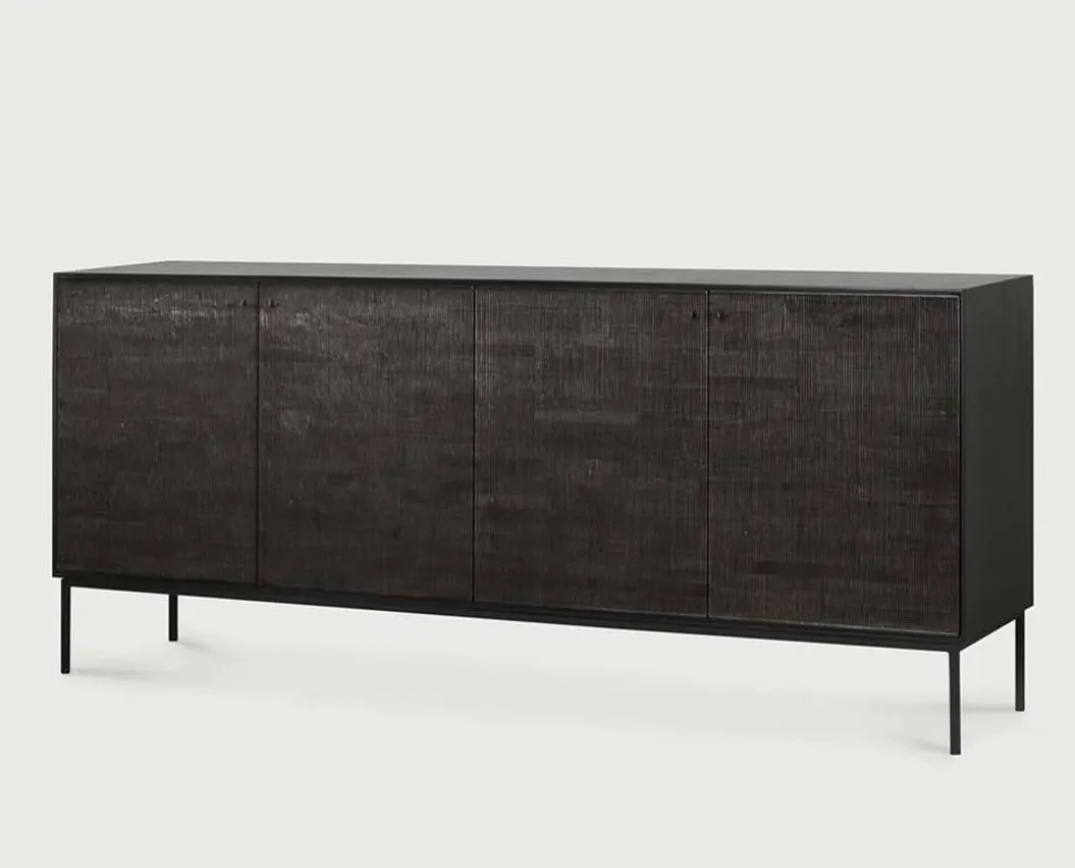 Grooves Sideboard | 4 dörrar | 202 cm
