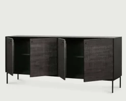 Grooves Sideboard | 4 dörrar | 202 cm