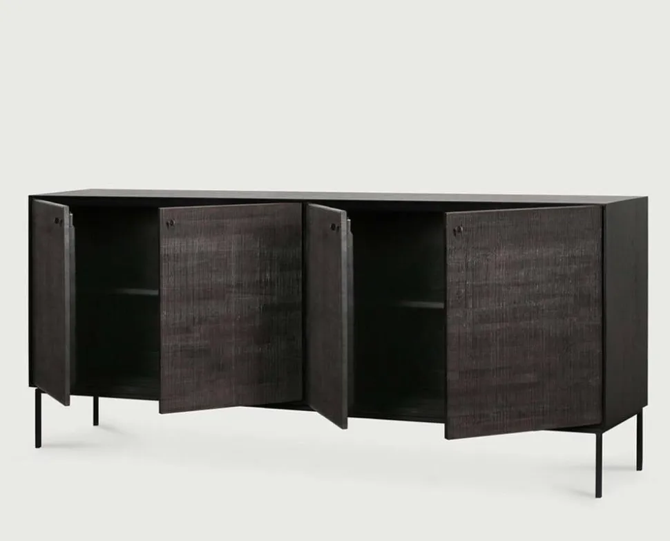 Grooves Sideboard | 4 dörrar | 202 cm
