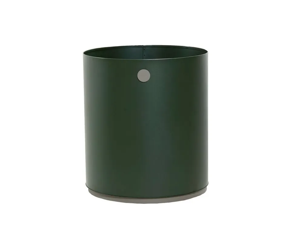 Grow Planter Ø54 | Dark Green/ Taupe