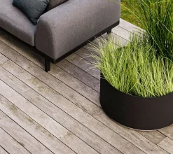 Grow Planter Ø75 | Lava Grey/ Light Grey